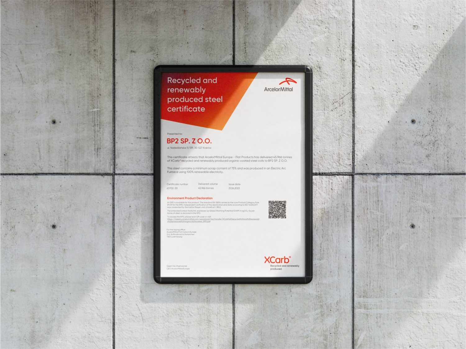 Our Commitment to Quality – SOLROOF Certificates